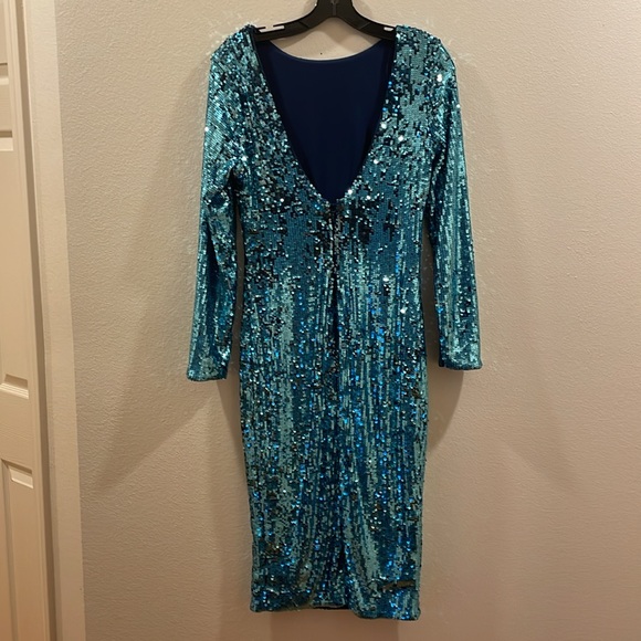 Dress the population midi dress. Brand new. Sequien - Picture 2 of 3